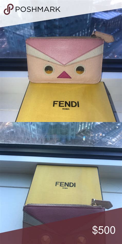 fendi coin purse replica|how much is fendi wallet.